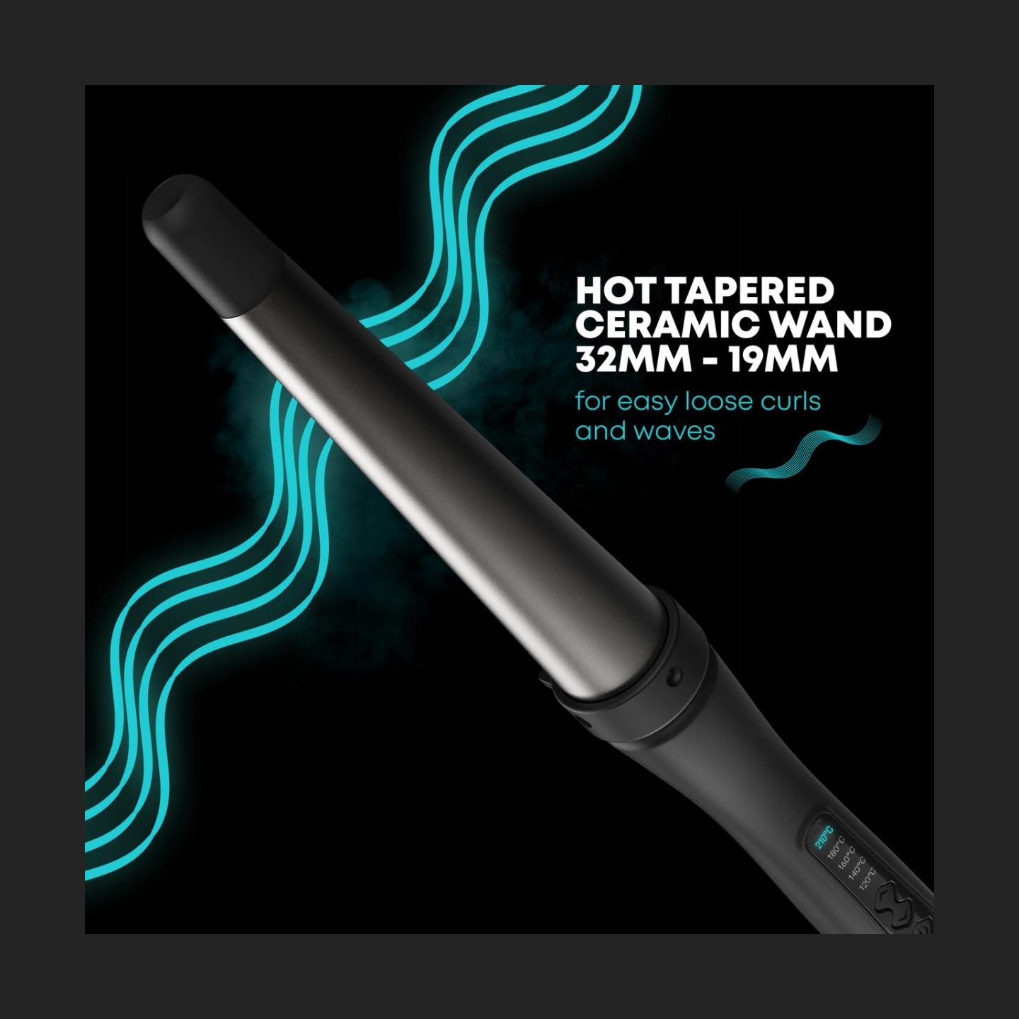 Revamp WD-1000-EU Progloss Big Curling Wand