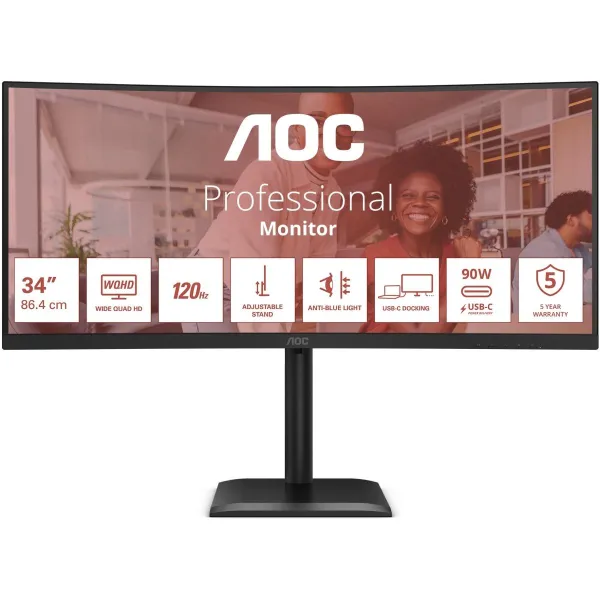 AOC CU34E4CV 34inch UWQHD VA 120Hz 21:9