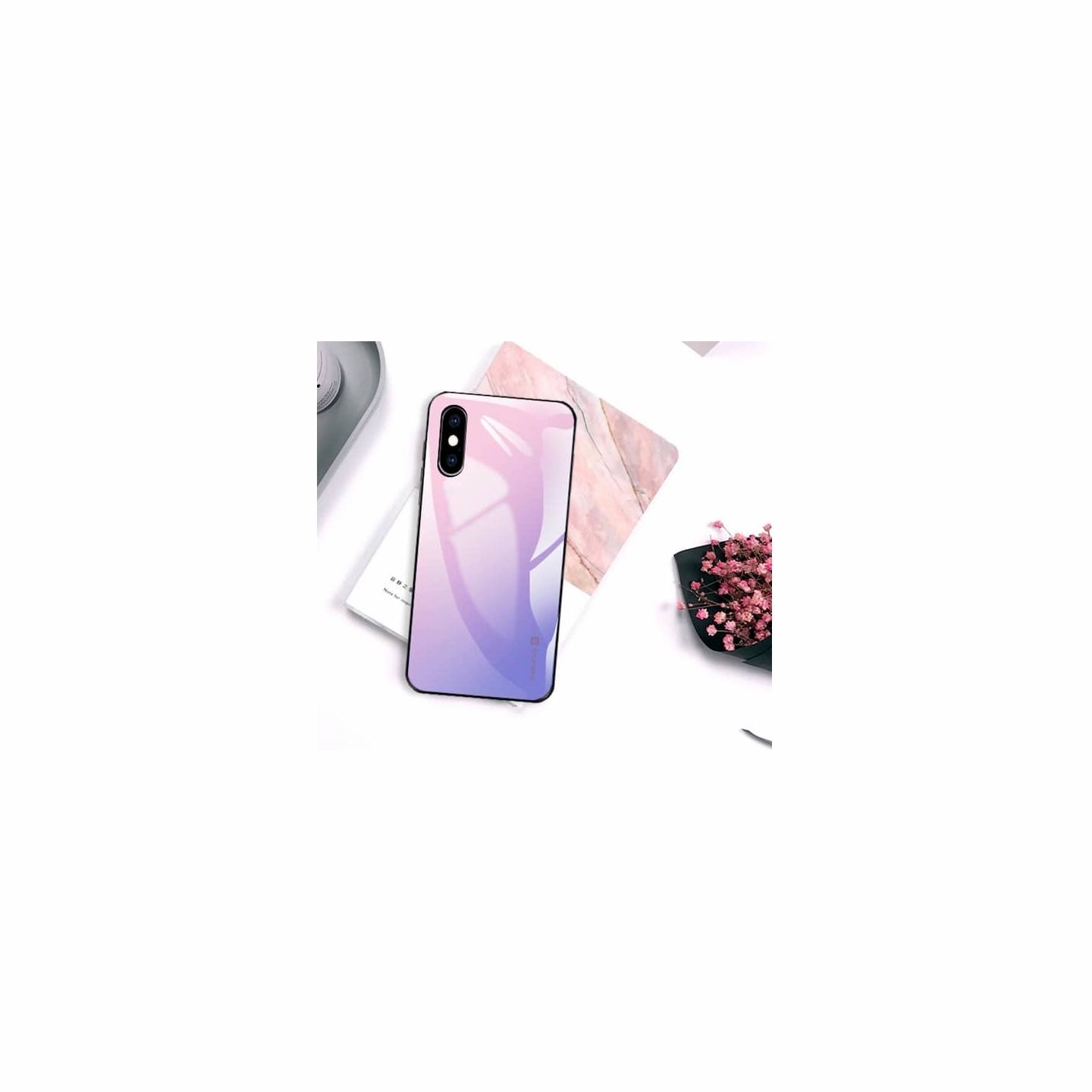 Evelatus Samsung A20 Gradient Glass Case 3 Under Water
