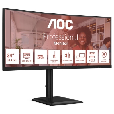 AOC CU34E4CV 34inch UWQHD VA 120Hz 21:9