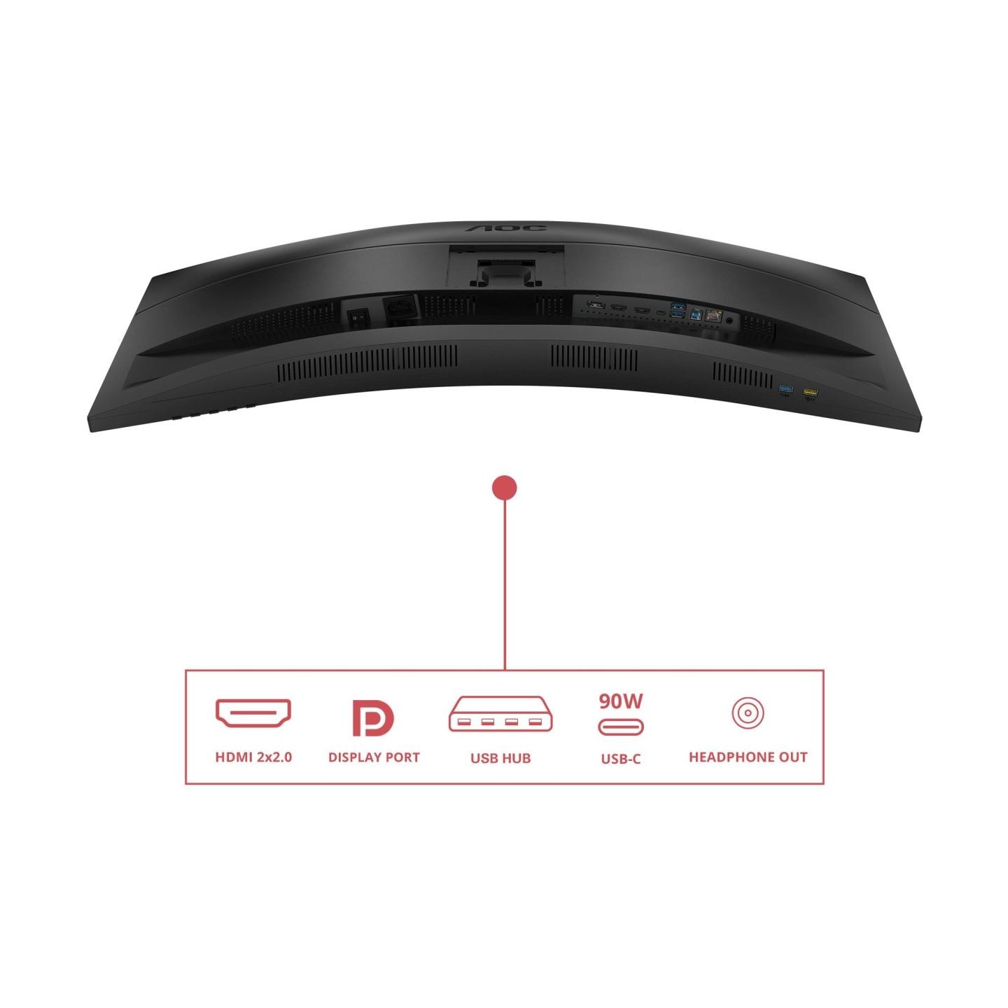 AOC CU34E4CV 34inch UWQHD VA 120Hz 21:9