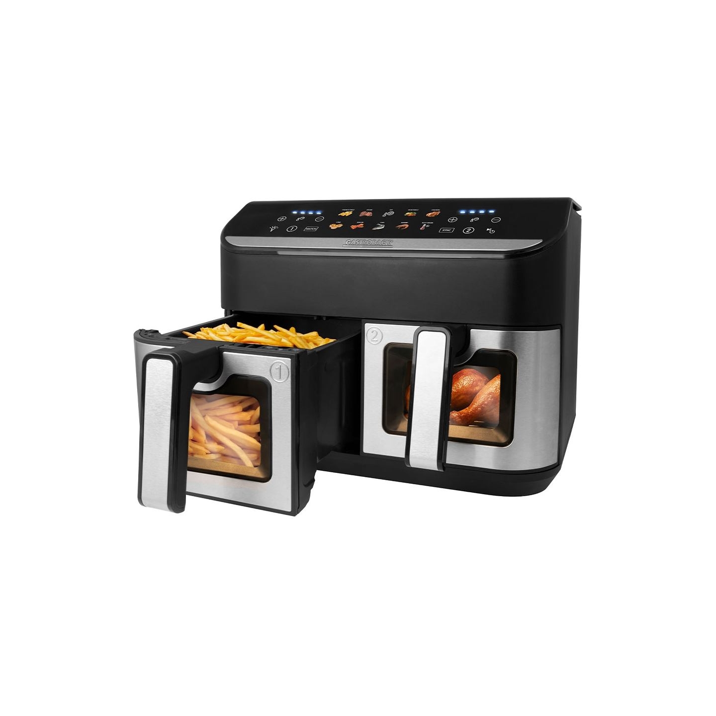 Gastroback 42586 Multi Airfryer Duo Heat Family 9L