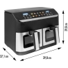 Gastroback 42586 Multi Airfryer Duo Heat Family 9L
