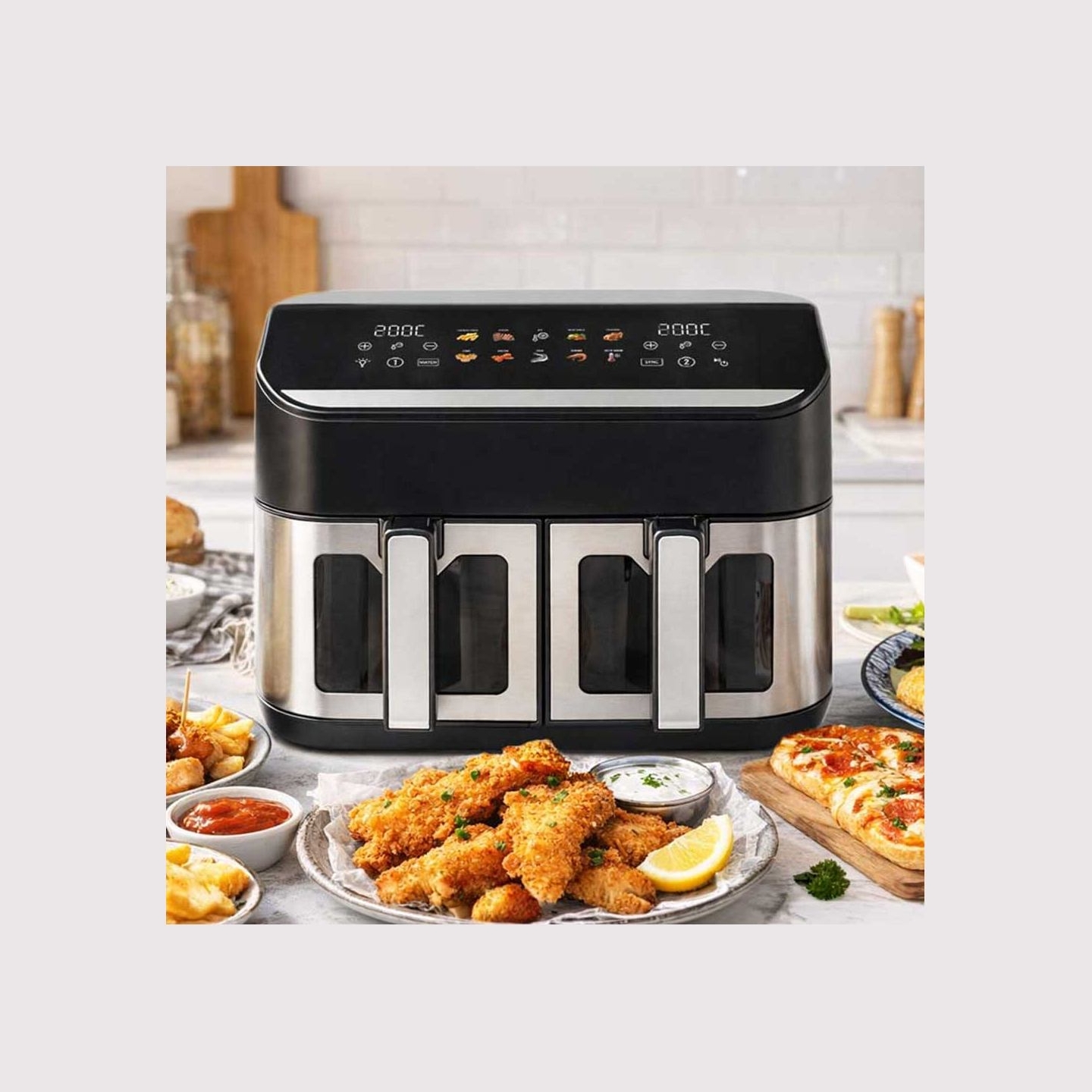Gastroback 42586 Multi Airfryer Duo Heat Family 9L