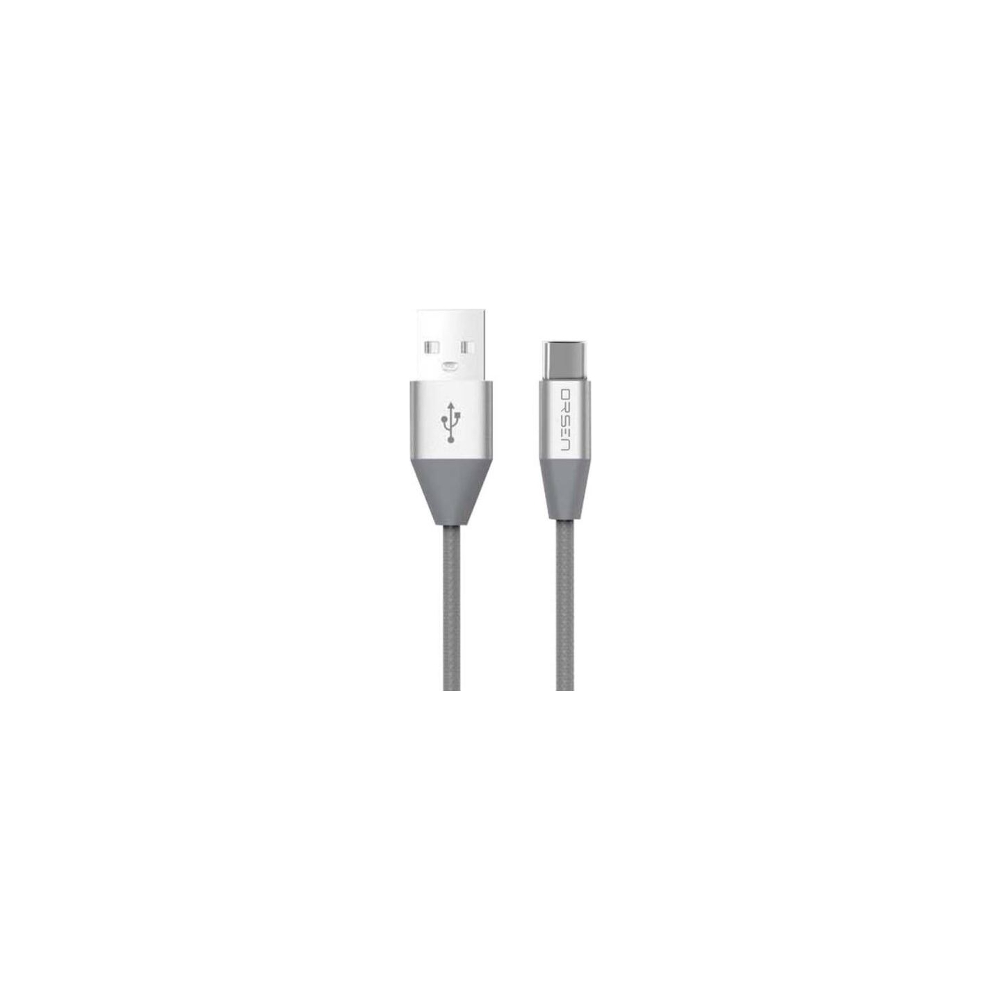Orsen S33 Type-C Data Cable 2.1A 1.2m grey