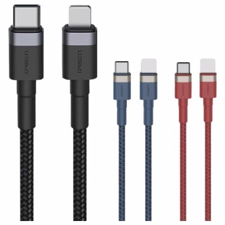 Orsen S51 Type C to Lightning 3A 1m red