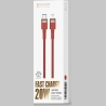 Orsen S51 Type C to Lightning 3A 1m red
