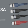 Orsen S51 Type C to Lightning 3A 1m blue