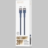 Orsen S51 Type C to Lightning 3A 1m blue