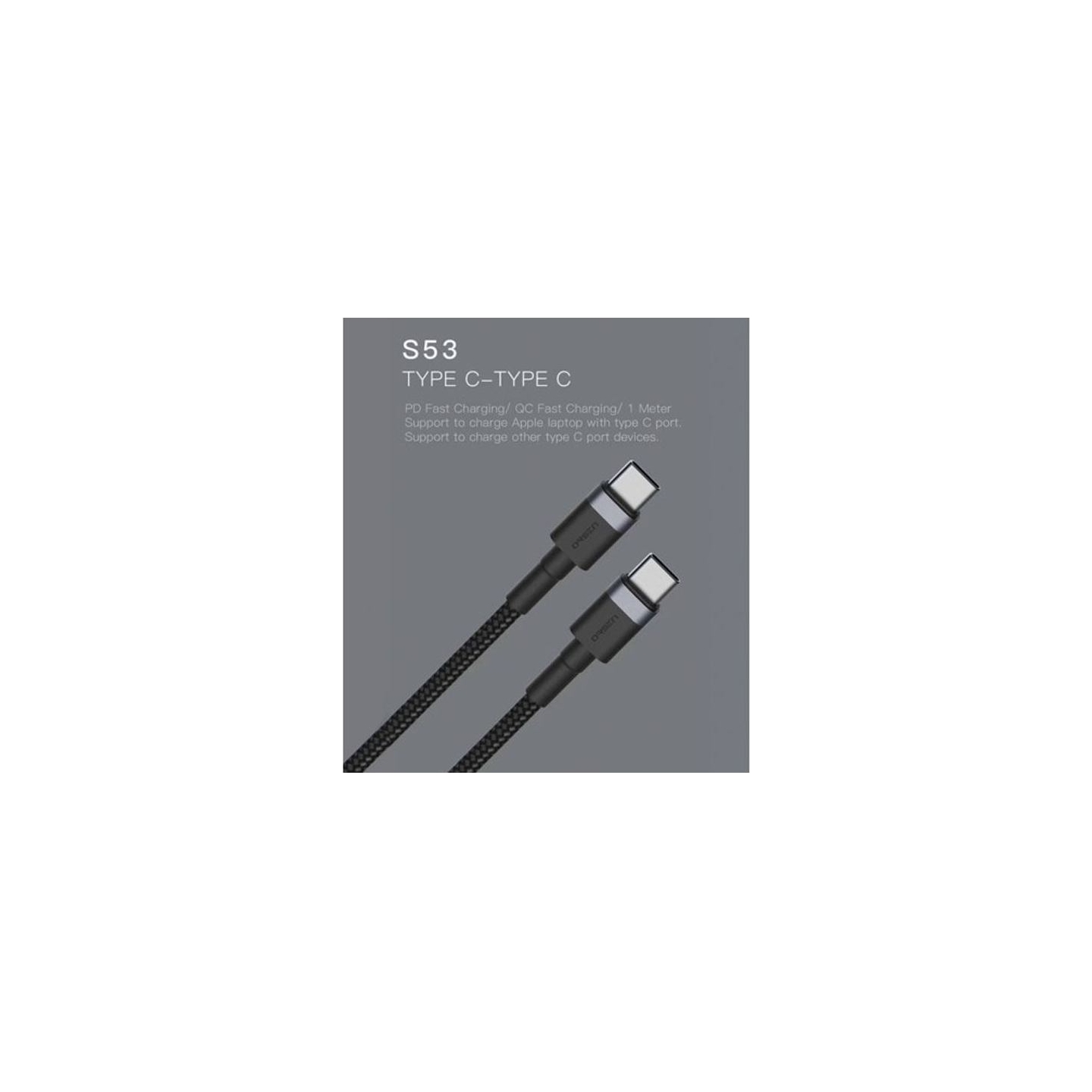 Orsen S53 Type C to Type C 3A 1m blue