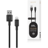 Orsen S9L USB A and Lightning 2.1A 1m black