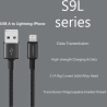 Orsen S9L USB A and Lightning 2.1A 1m black