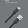 Orsen S9M USB A and Micro 2.1A 1m black