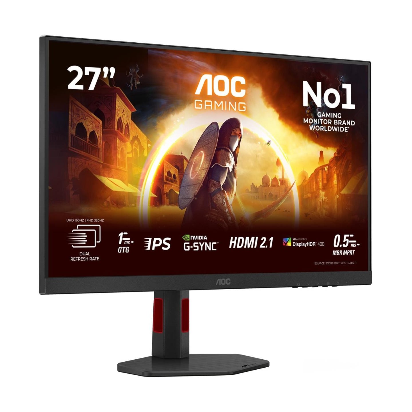 AOC U27G4R 27inch Fast IPS Dual Frame