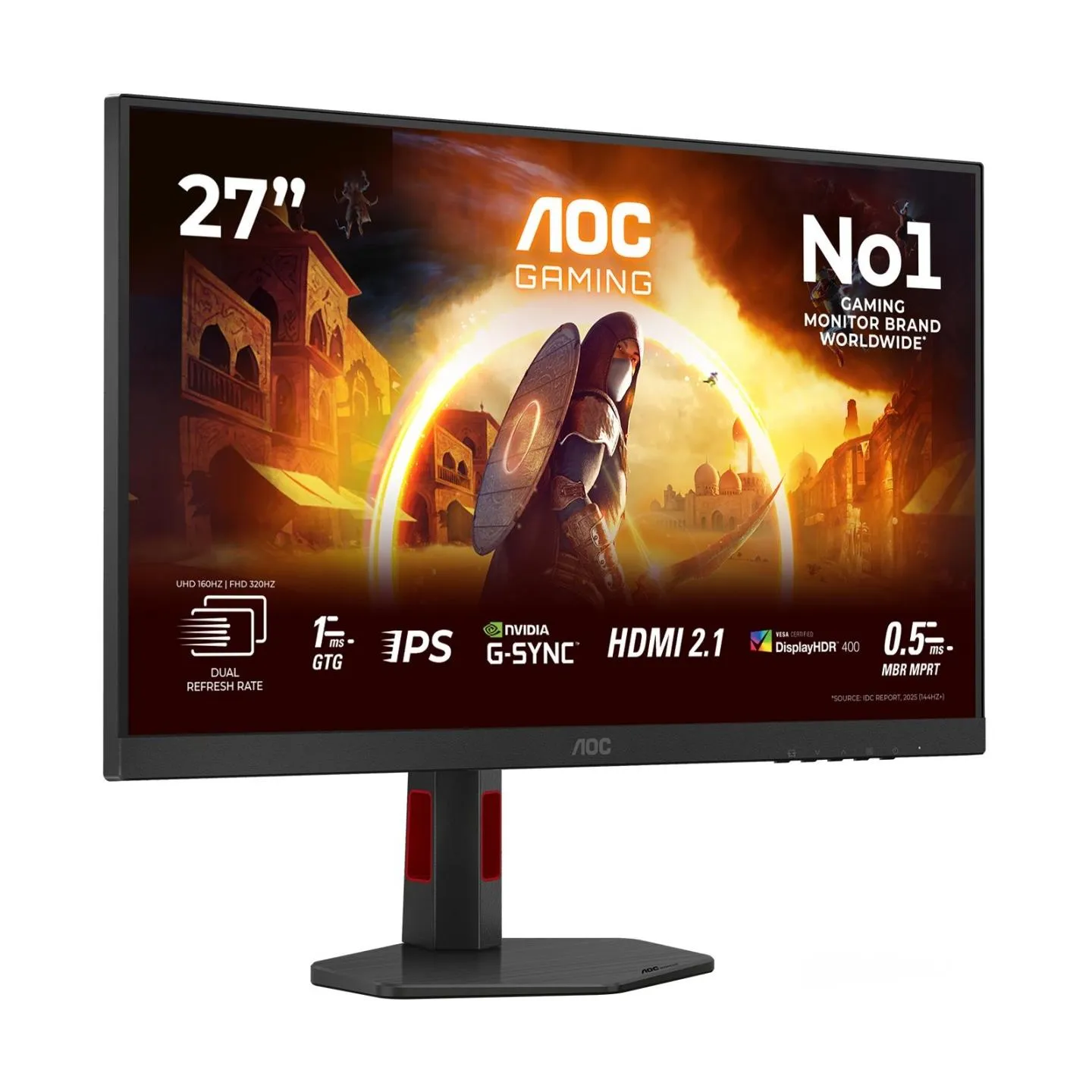AOC U27G4R 27inch Fast IPS Dual Frame