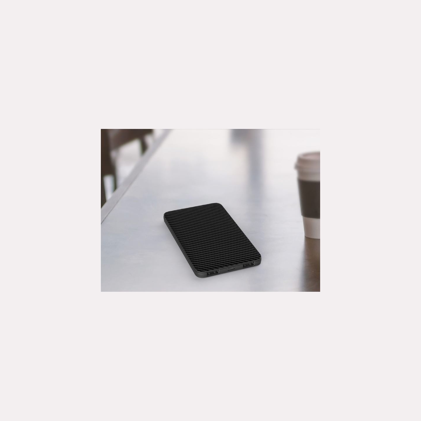 Eloop E30 Mobile Power Bank 5000mAh black