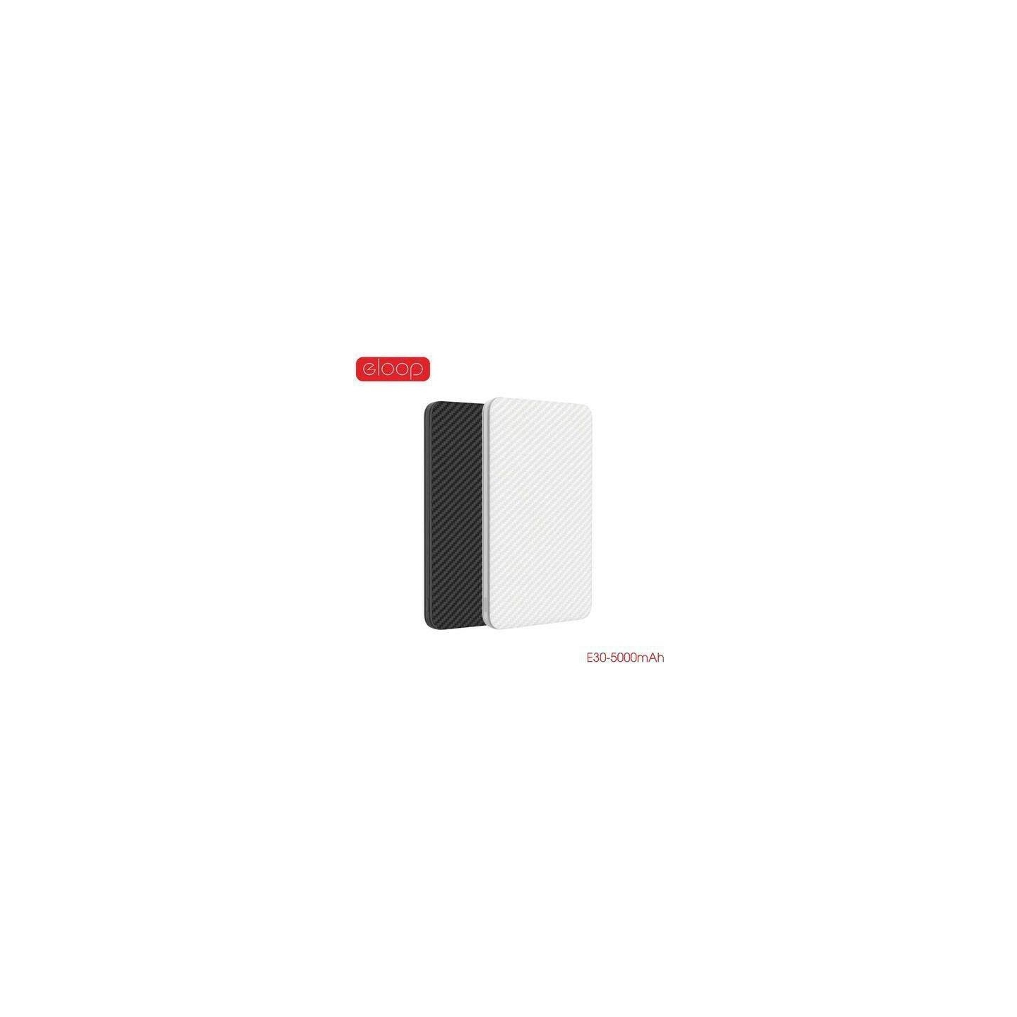 Eloop E30 Mobile Power Bank 5000mAh black