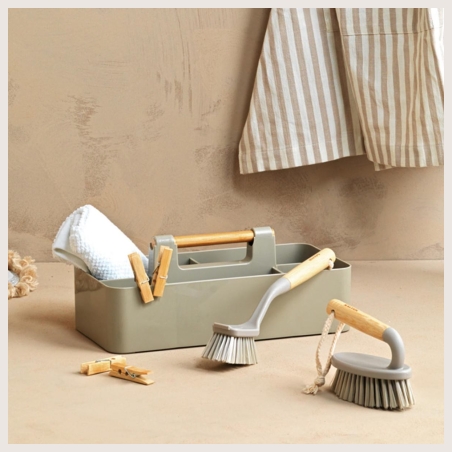 Salter LASAL71397WEU7 WARM DISH BRUSH - GREY - FSC 100%