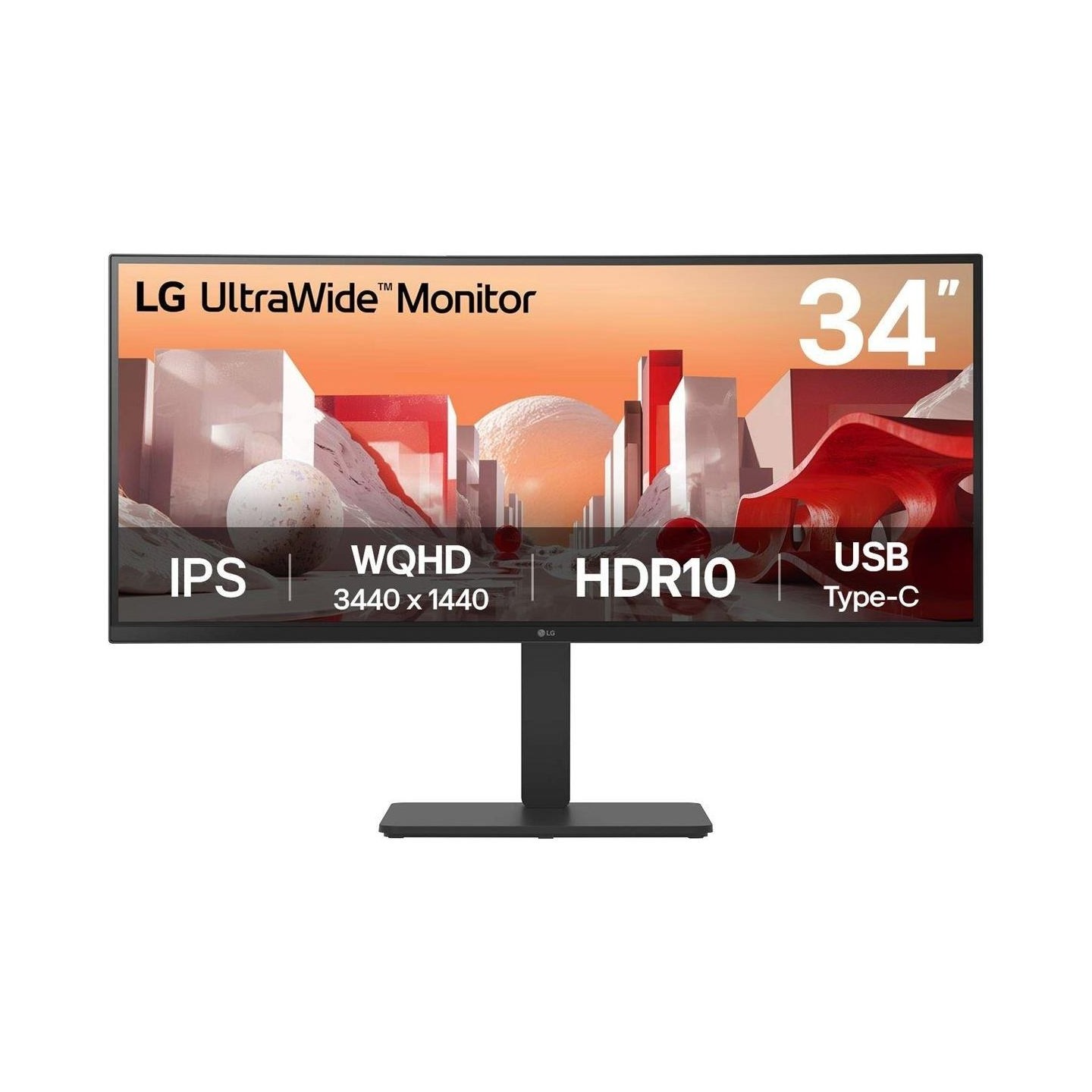 LG LCD Monitor|LG|34 "|3440 x 1440 pixels|Wide Quad HD|Native aspect ratio 21:9|LCD|Curved|34BA75QE-B