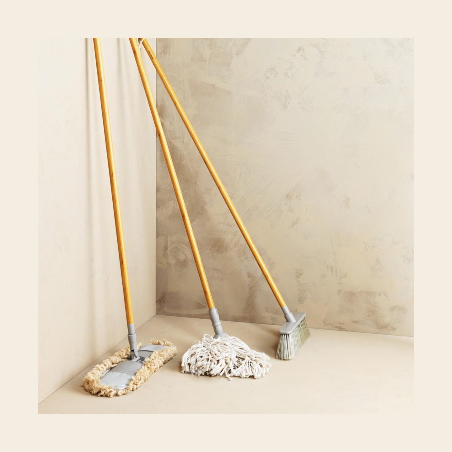 Salter LASAL71441WPK6EU7 WARM FLUFFY FLAT MOP - GREY - FSC 100%