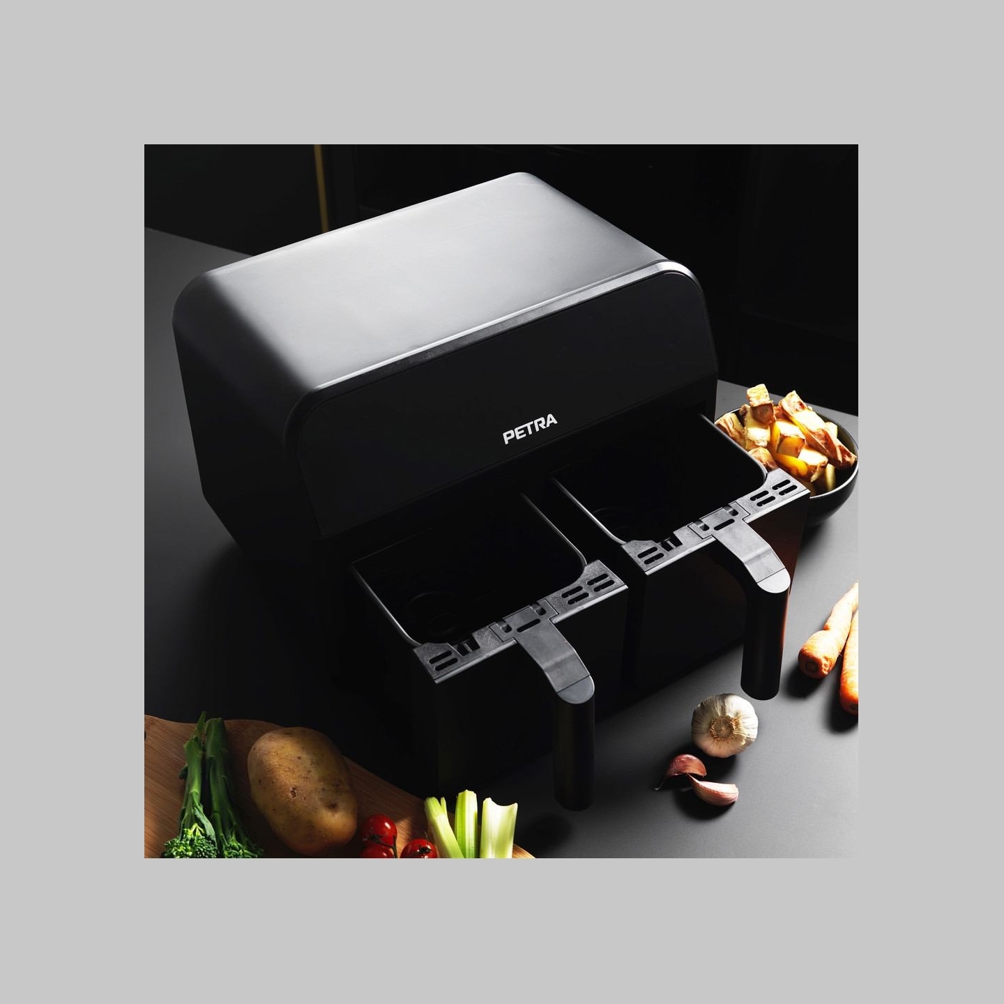 Petra PT4750BLKVDEEU7 Dual Air Black 3,7L