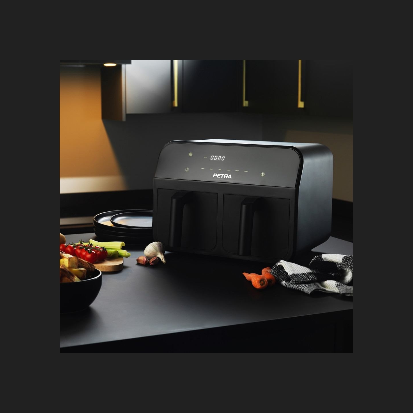 Petra PT4750BLKVDEEU7 Dual Air Black 3,7L