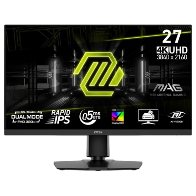 MSI LCD Monitor|MSI|MAG 272URDF E16|27"|Gaming/4K|Matte|Panel IPS|3840x2160|16:9|160Hz|0.5 ms|Colour Black|MAG272URDFE16