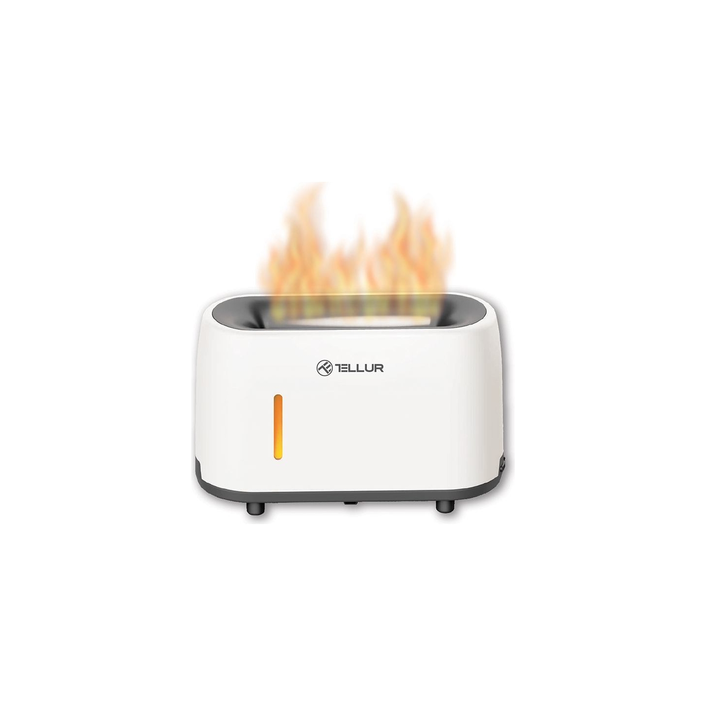 Tellur Flame aroma diffuser 240ml, 12 hours, remote control, white