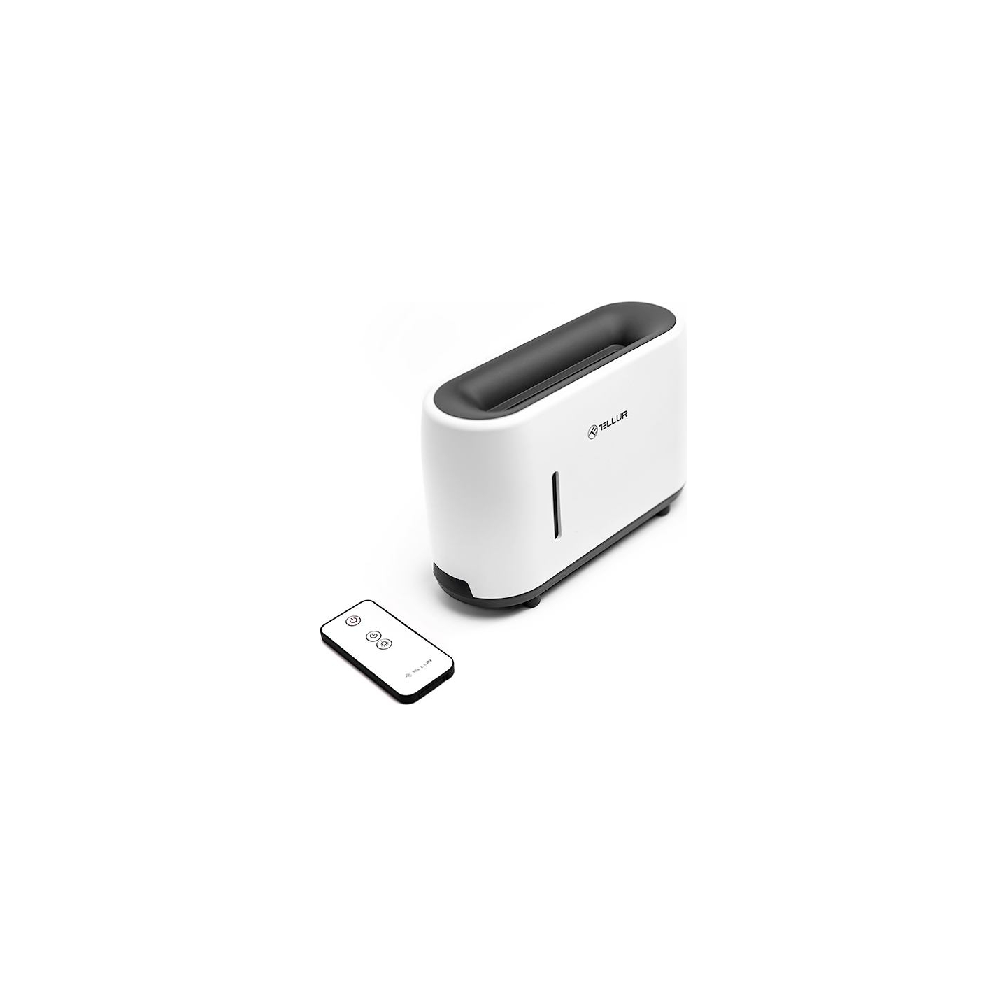 Tellur Flame aroma diffuser 240ml, 12 hours, remote control, white