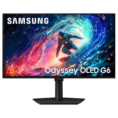 Samsung Odyssey OLED G6 G61SH | 27 " | OLED | QHD | 16:9 | 240 Hz | 0.03 ms | 2560 x 1440 pixels | 200 cd/m² | HDMI ports quanti