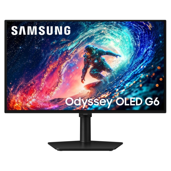 Samsung Odyssey OLED G6 G61SH | 27 " | OLED | QHD | 16:9 | 240 Hz | 0.03 ms | 2560 x 1440 pixels | 200 cd/m² | HDMI ports quanti