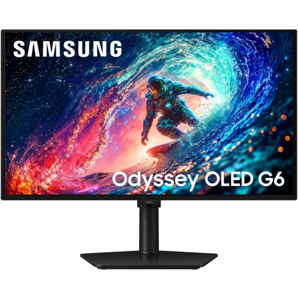 Samsung Odyssey OLED G6 G61SH | 27 " | OLED | QHD | 16:9 | 240 Hz | 0.03 ms | 2560 x 1440 pixels | 200 cd/m² | HDMI ports quanti