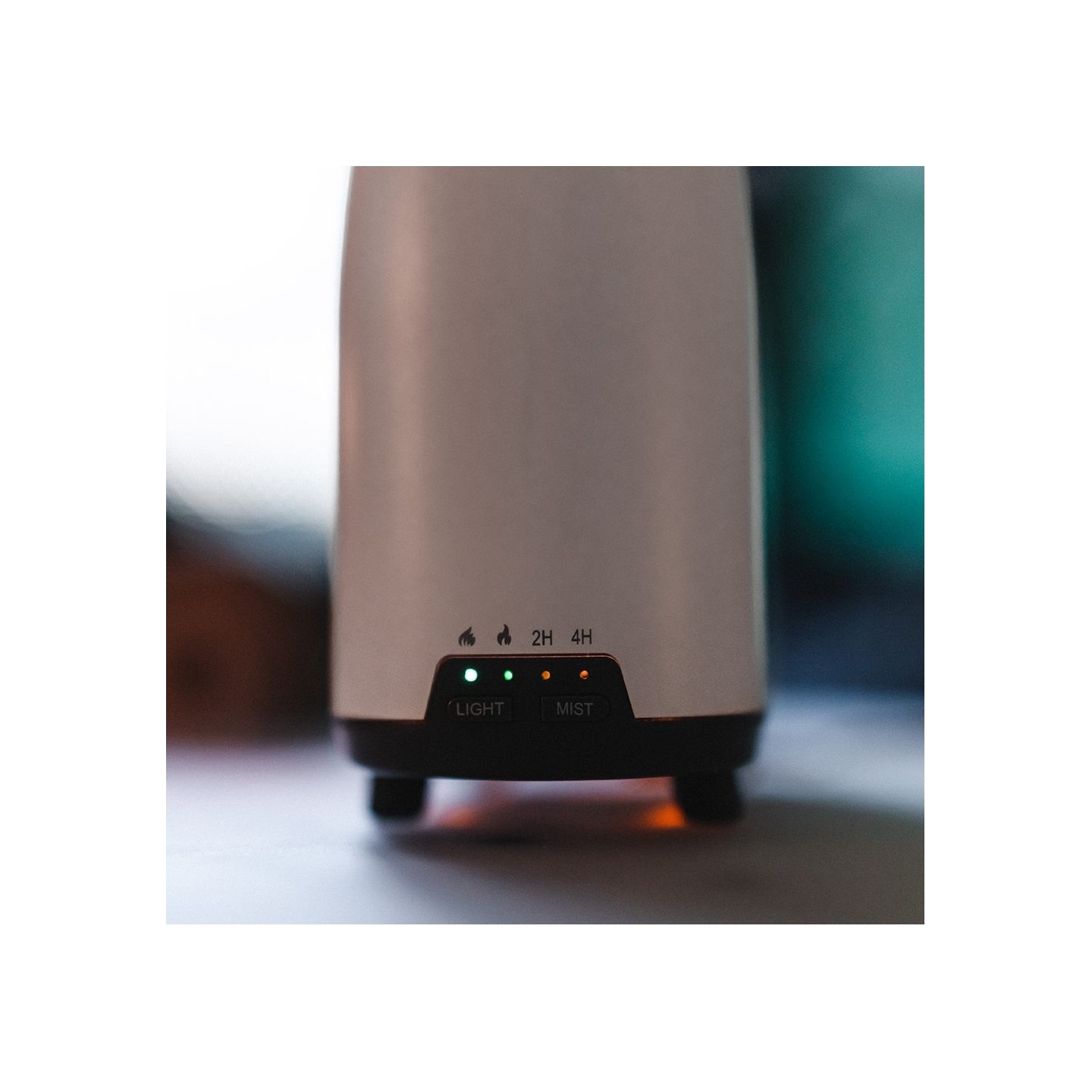 Tellur Flame aroma diffuser 240ml, 12 hours, remote control, white