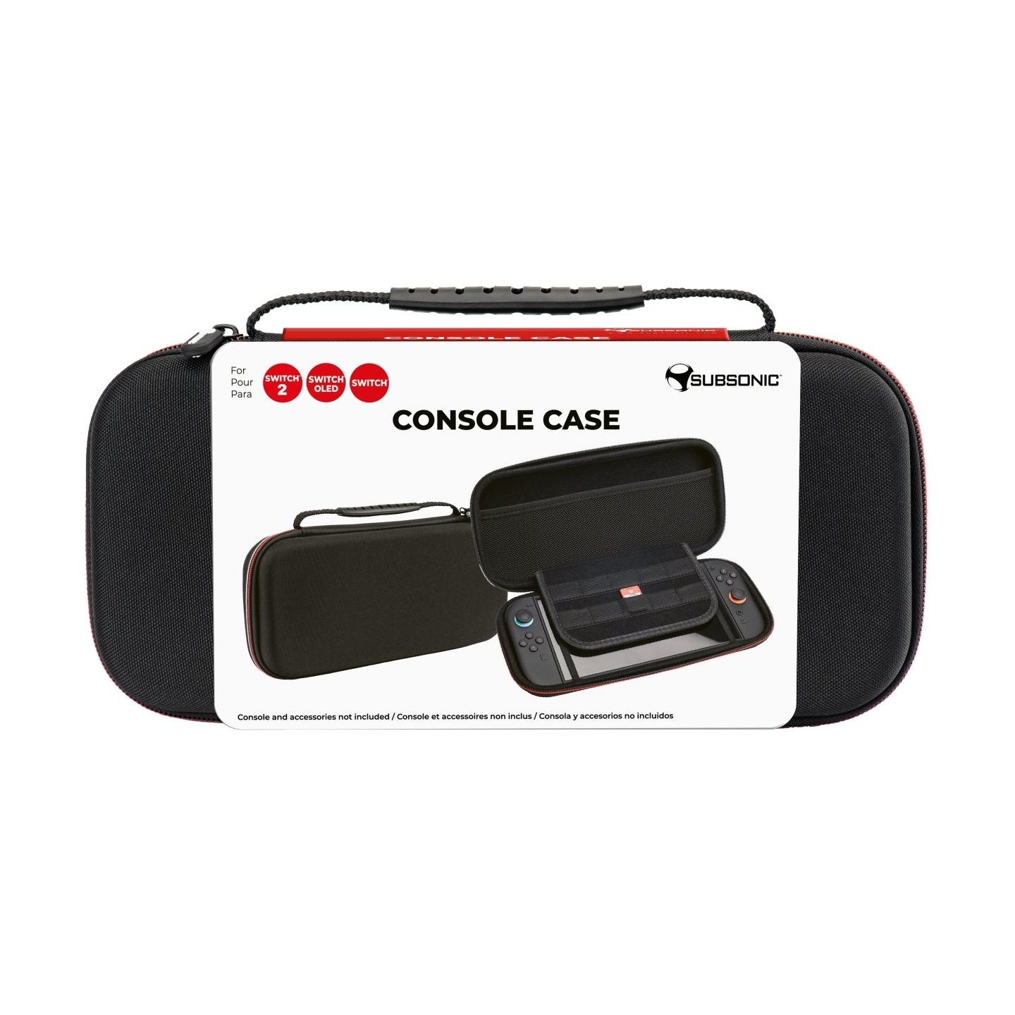 Subsonic Hard Case for Nintendo Switch 2, Switch OLED, Switch