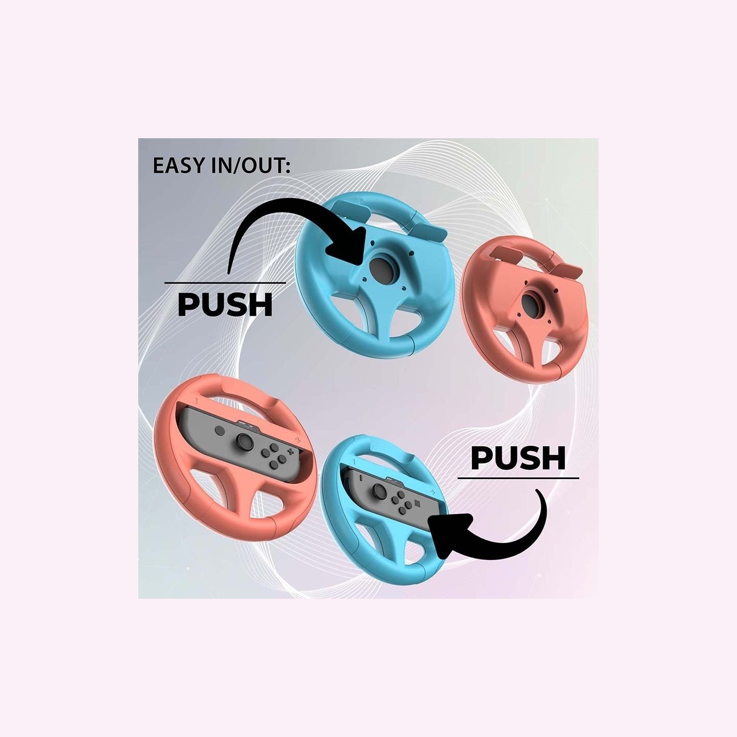 Subsonic Duo Racing Wheel for Switch 1/2