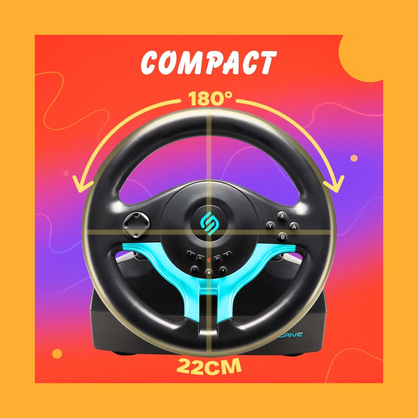 Subsonic Superdrive SV 250-S Driving Wheel Blue Edition