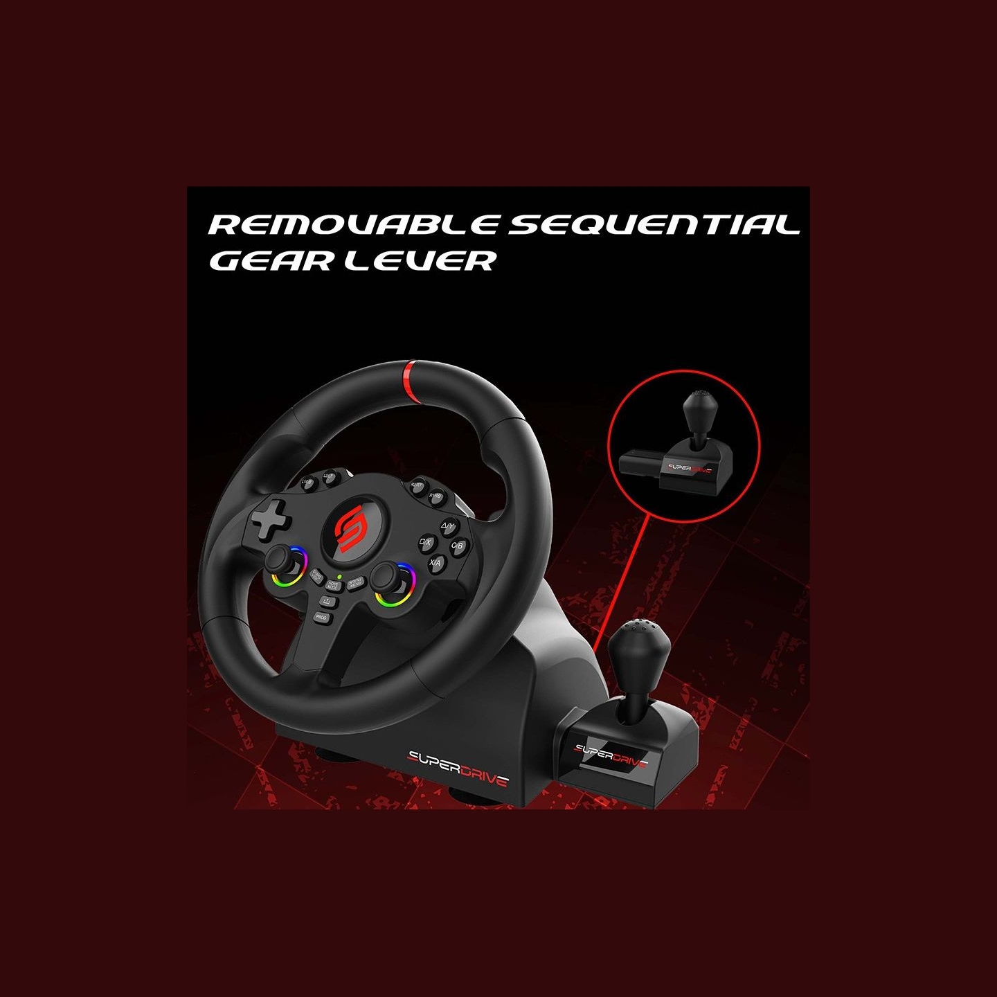 Subsonic Superdrive 220 RS-X Driving Wheel
