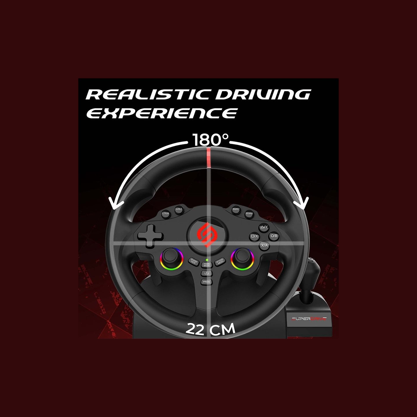 Subsonic Superdrive 220 RS-X Driving Wheel