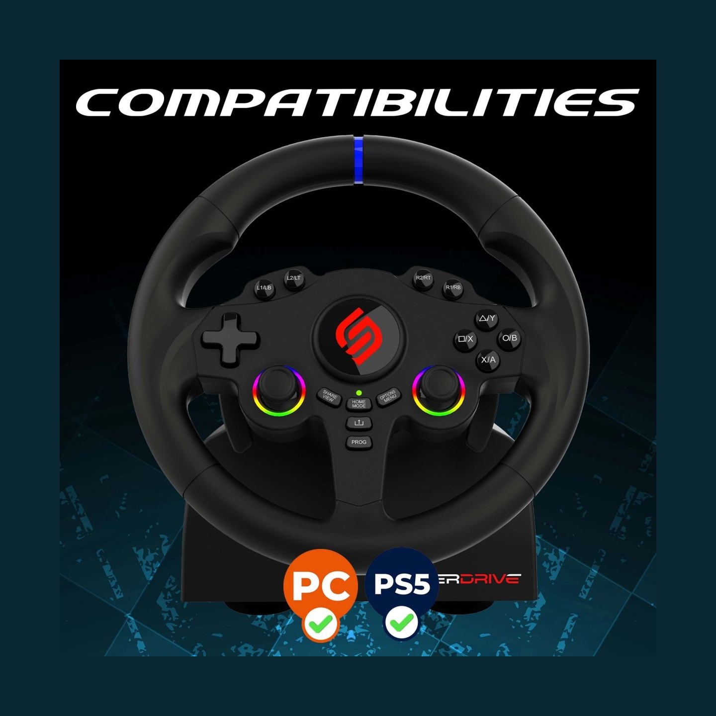Subsonic Superdrive 220 RS-5 Driving Wheel