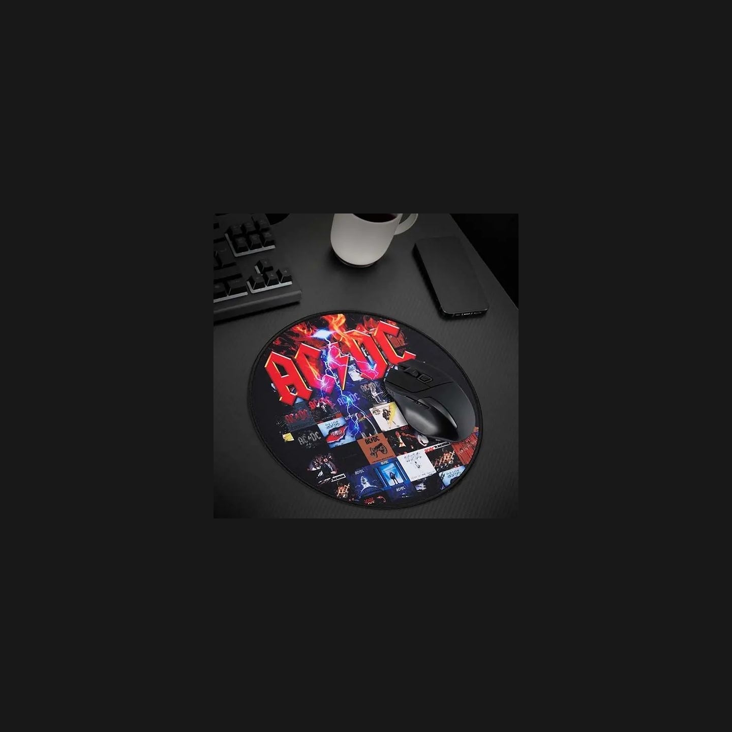 Subsonic Gaming Mouse Pad AC/DC