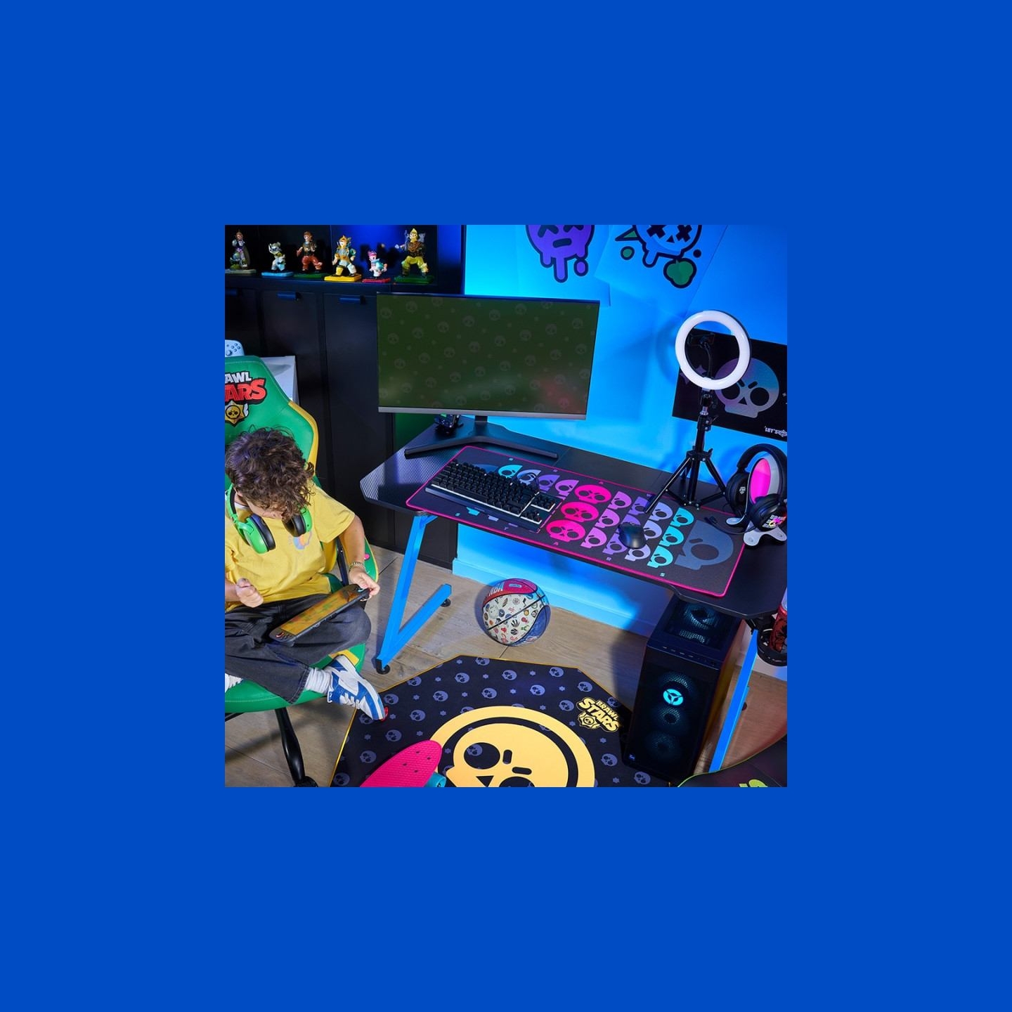 Subsonic Gaming Mouse Pad XXL Brawl Stars Skull Repeater