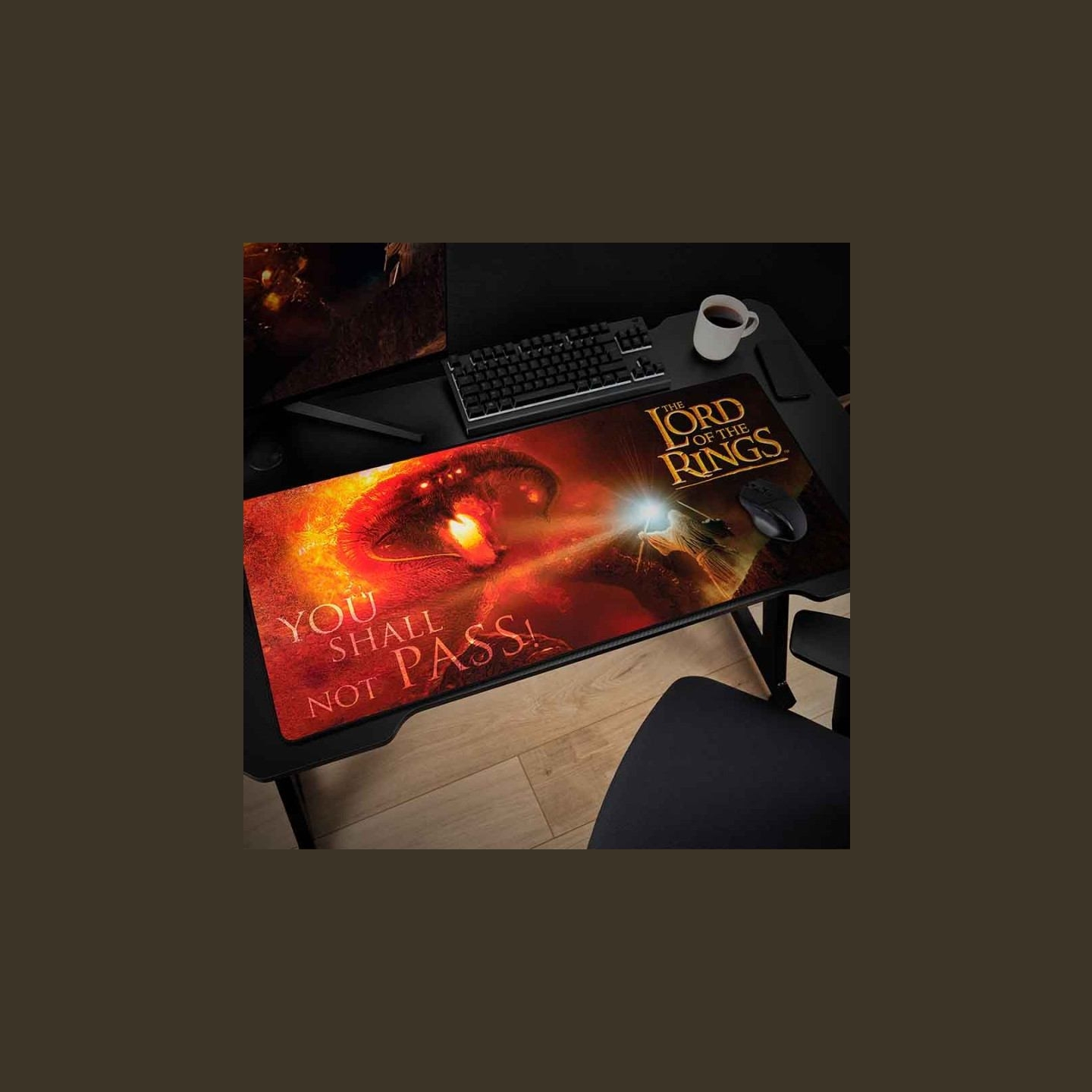 Subsonic Gaming Mouse Pad XXL Lord Of The Rings Gandalf