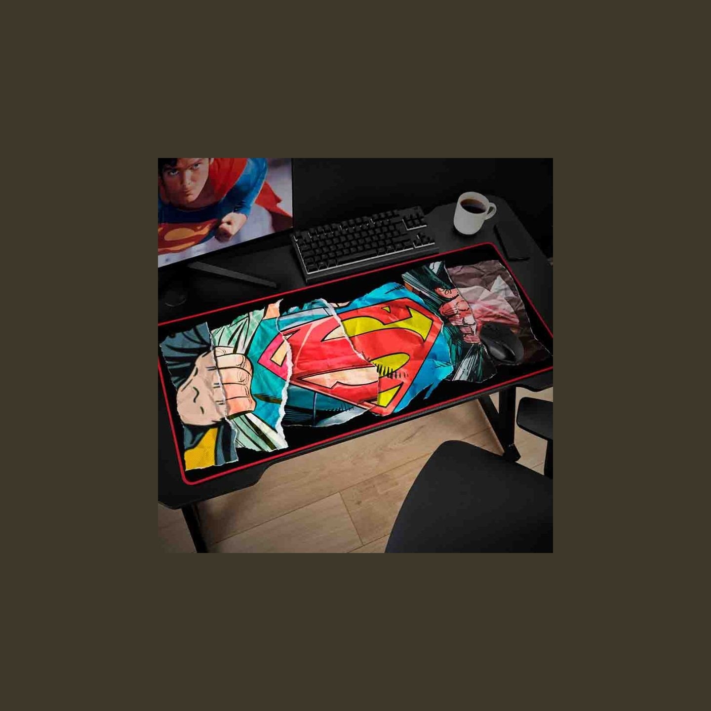 Subsonic Gaming Mouse Pad XXL Supermans Chest