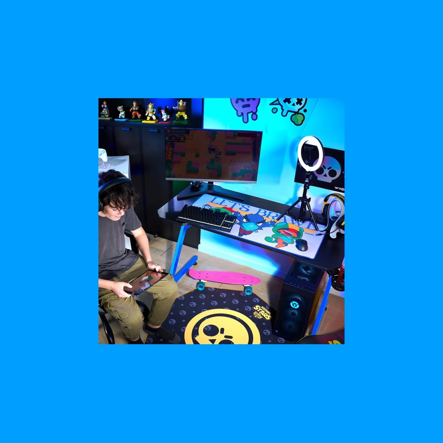 Subsonic SA5589-BS1Gaming Mouse Pad XXL Brawl Stars Legendary