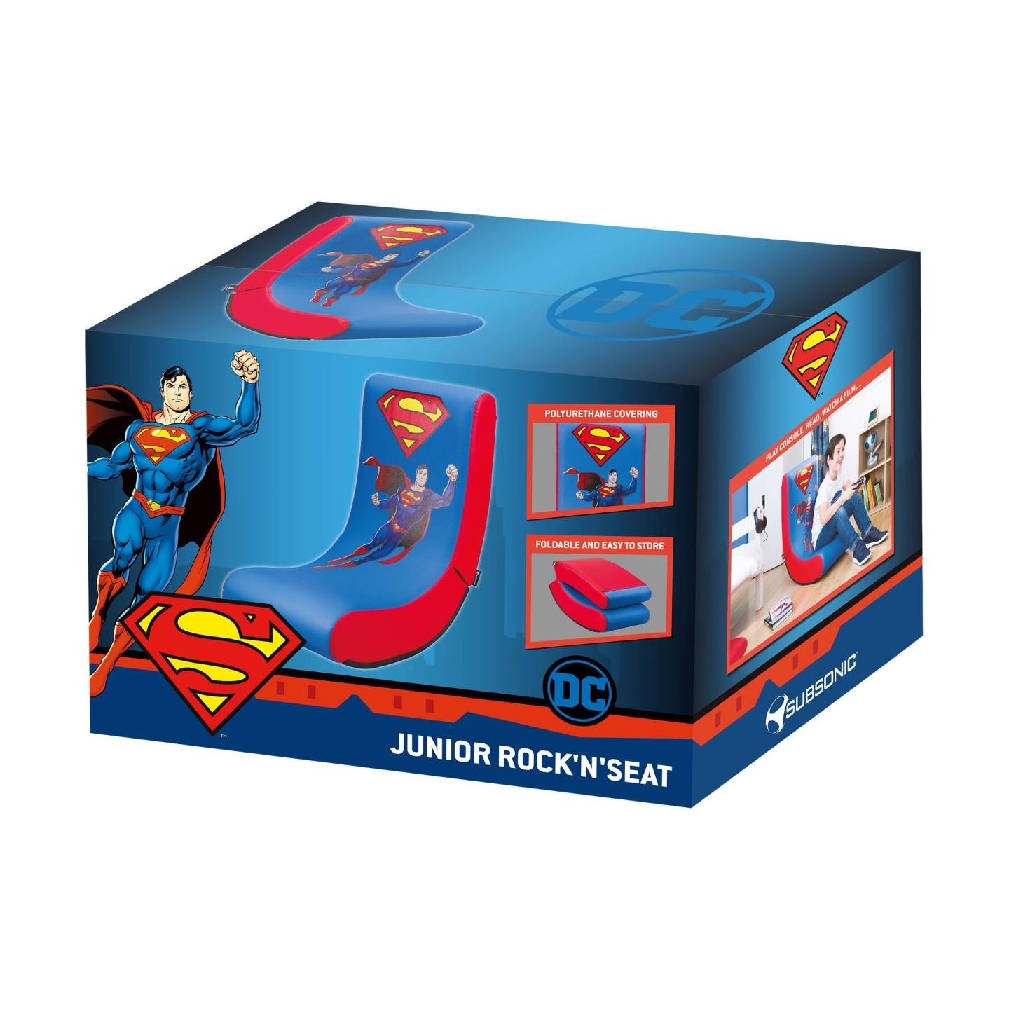 Subsonic Junior RockNSeat Superman