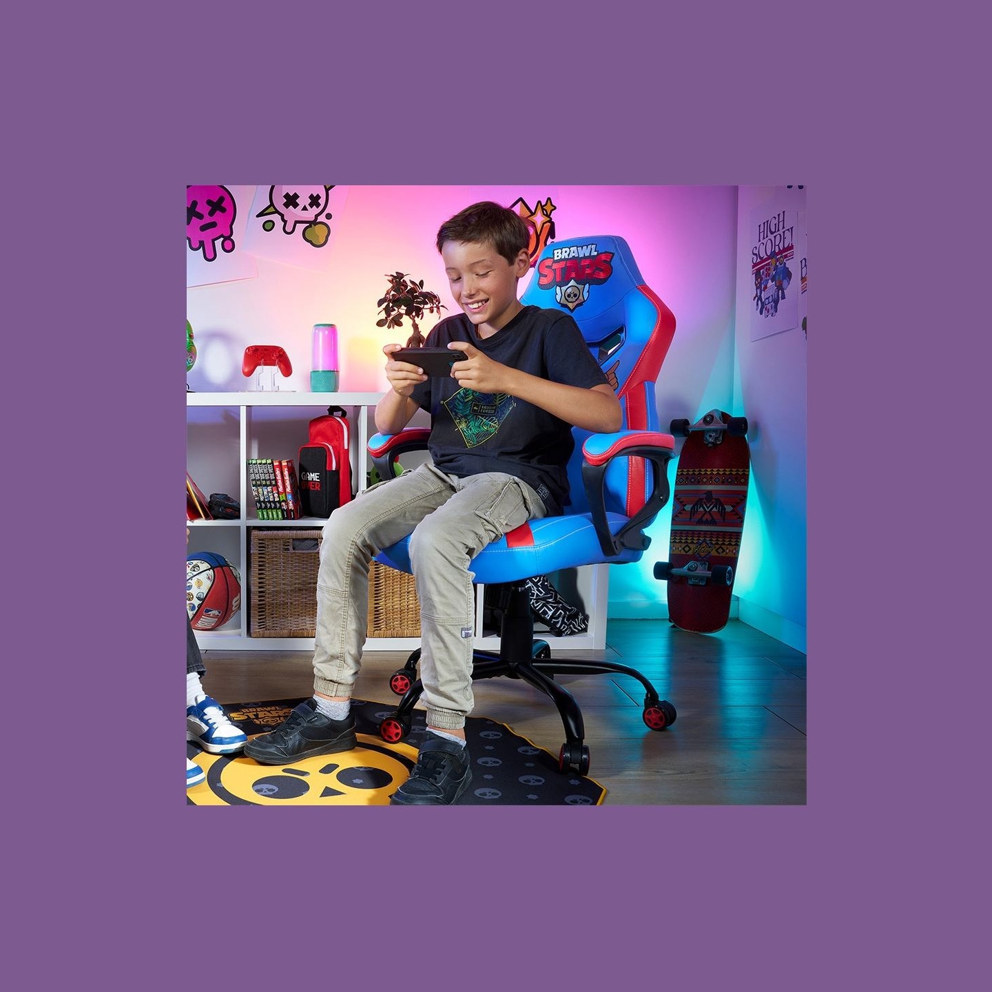 Subsonic Junior Gaming Seat Brawl Stars El Primo