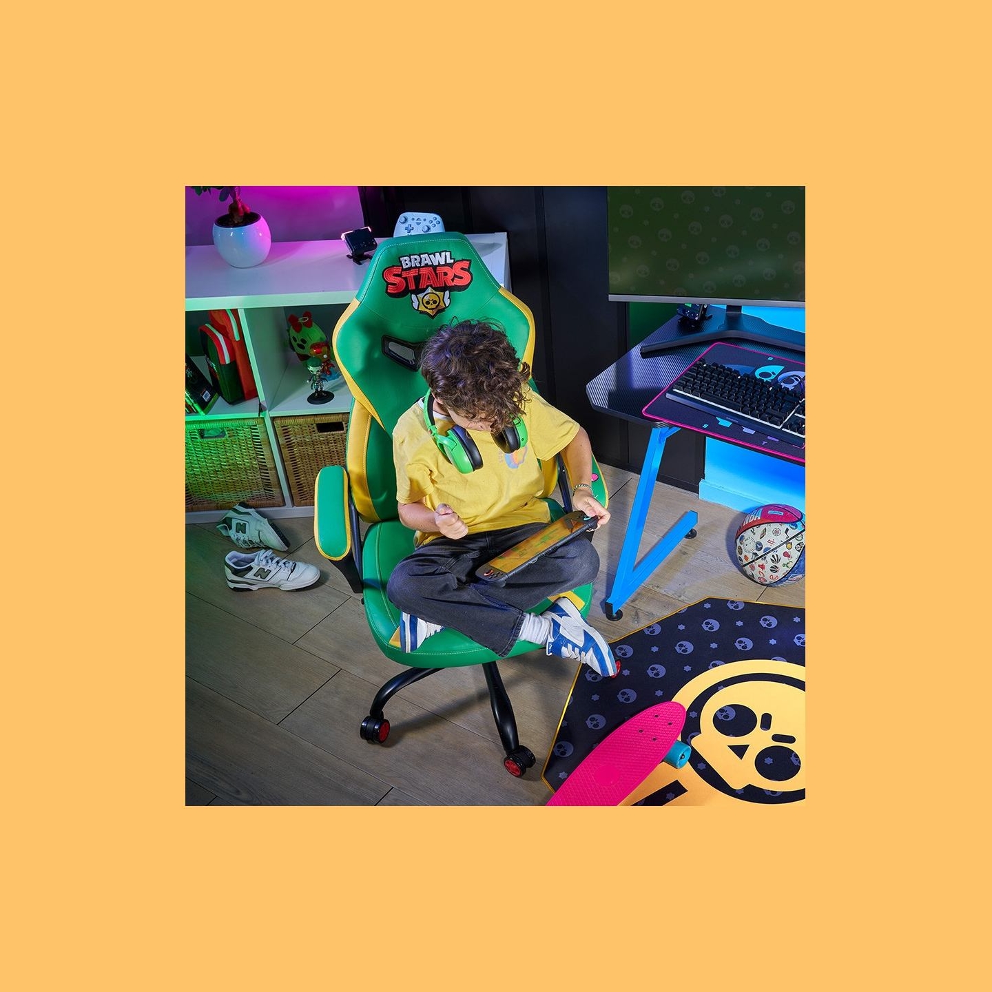 Subsonic Junior Gaming Seat Brawl Stars Leon
