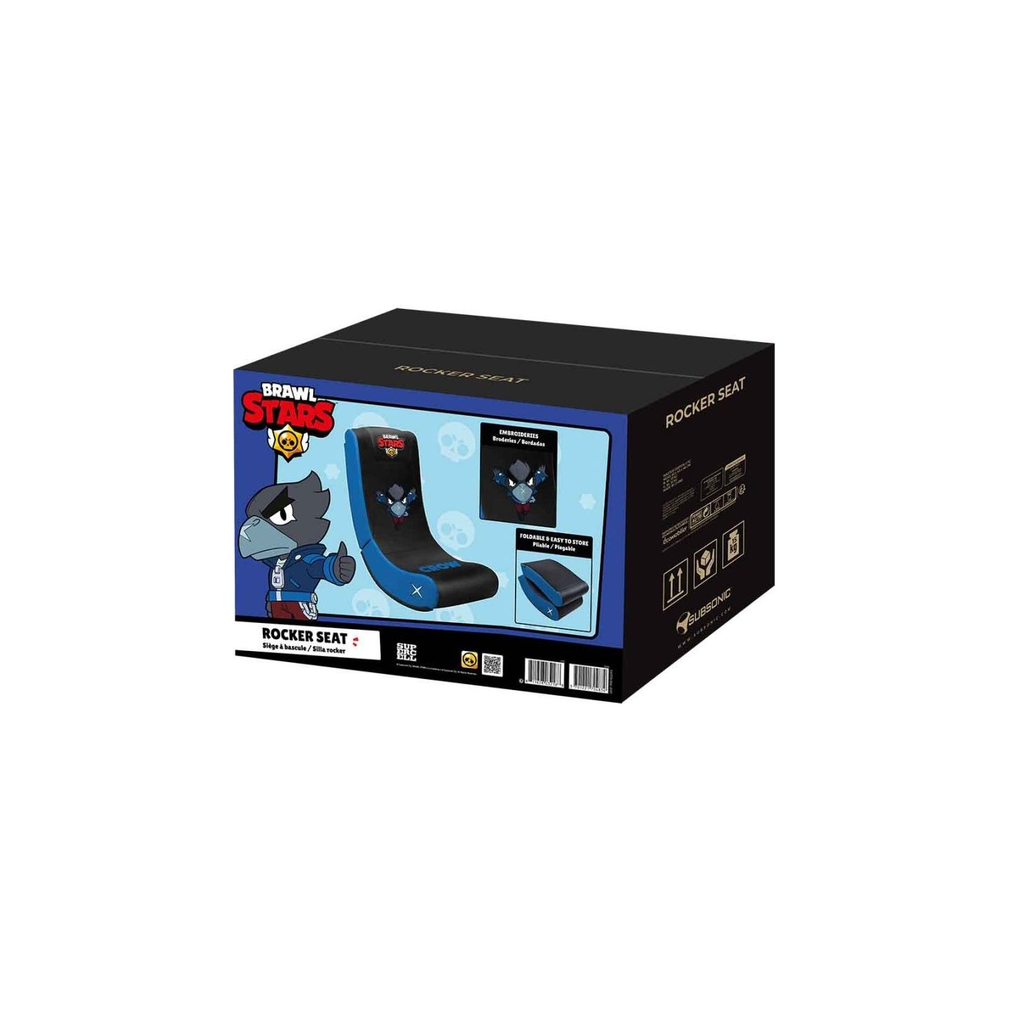 Subsonic Gaming Rocker Seat Brawl Stars Crow