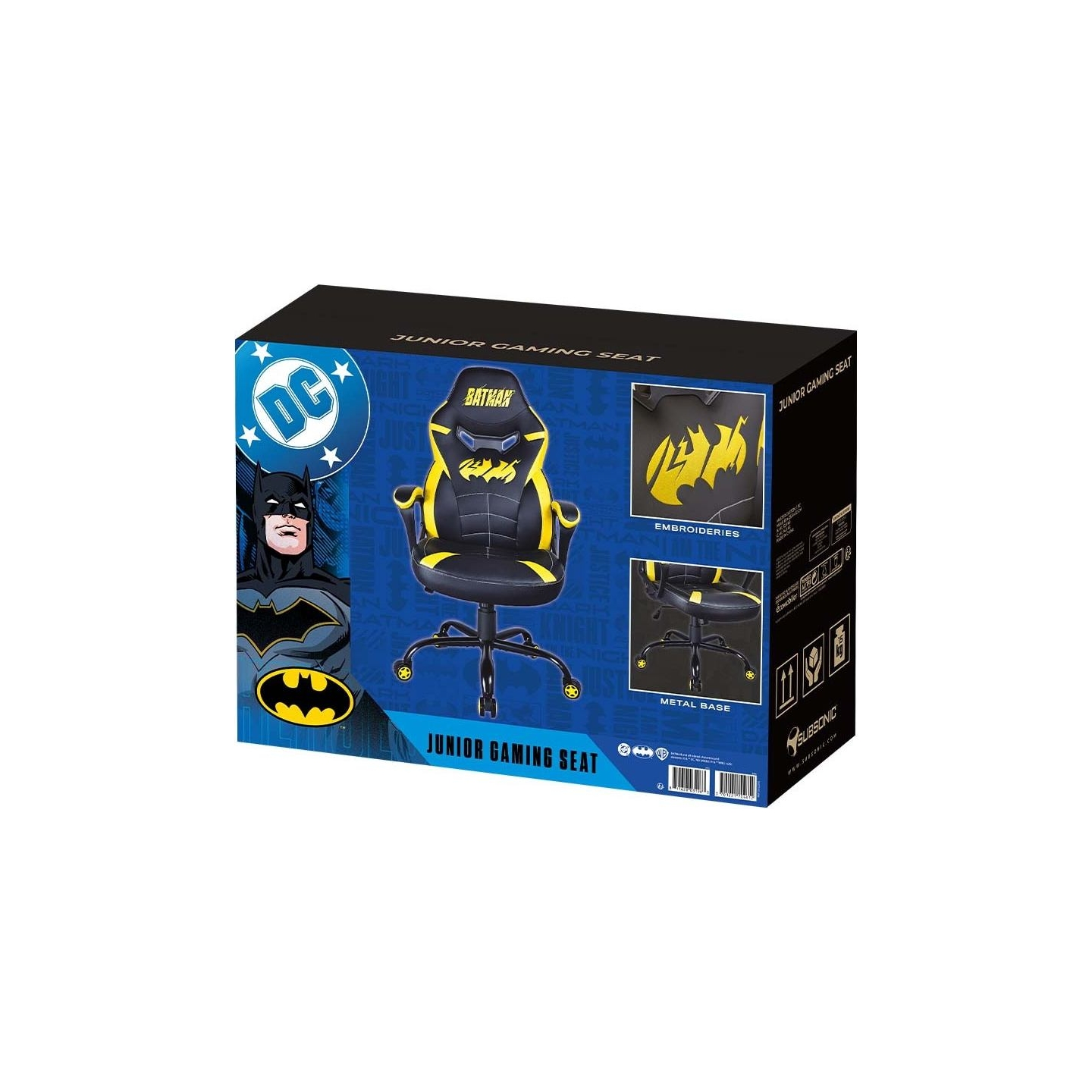 Subsonic Junior Gaming Seat Batman Power Up