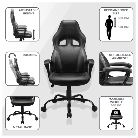 Subsonic Original Gaming Seat Superman